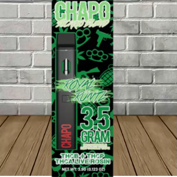 Chapo Extrax Live Rosin Sicario Blend Disposable Vape 3.5g Best Price