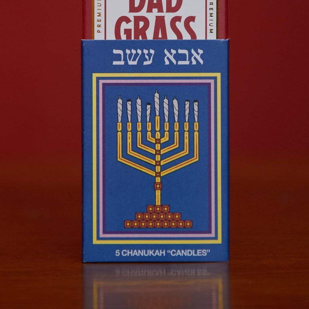 Chanukah Candles 5 Pack Dad Stash Dad Grass Best Price