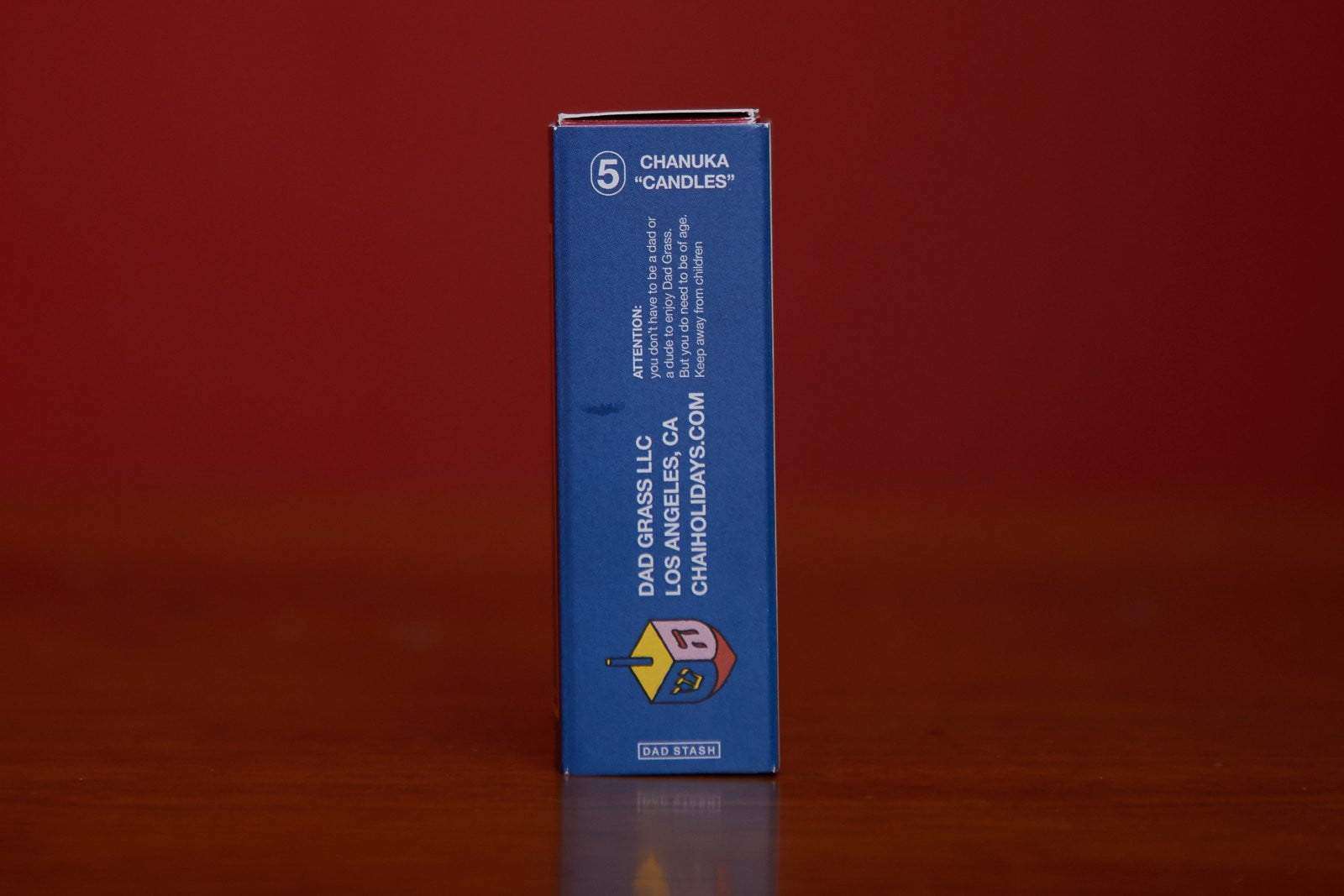 Chanukah Candles 5 Pack Dad Stash Dad Grass Best Price