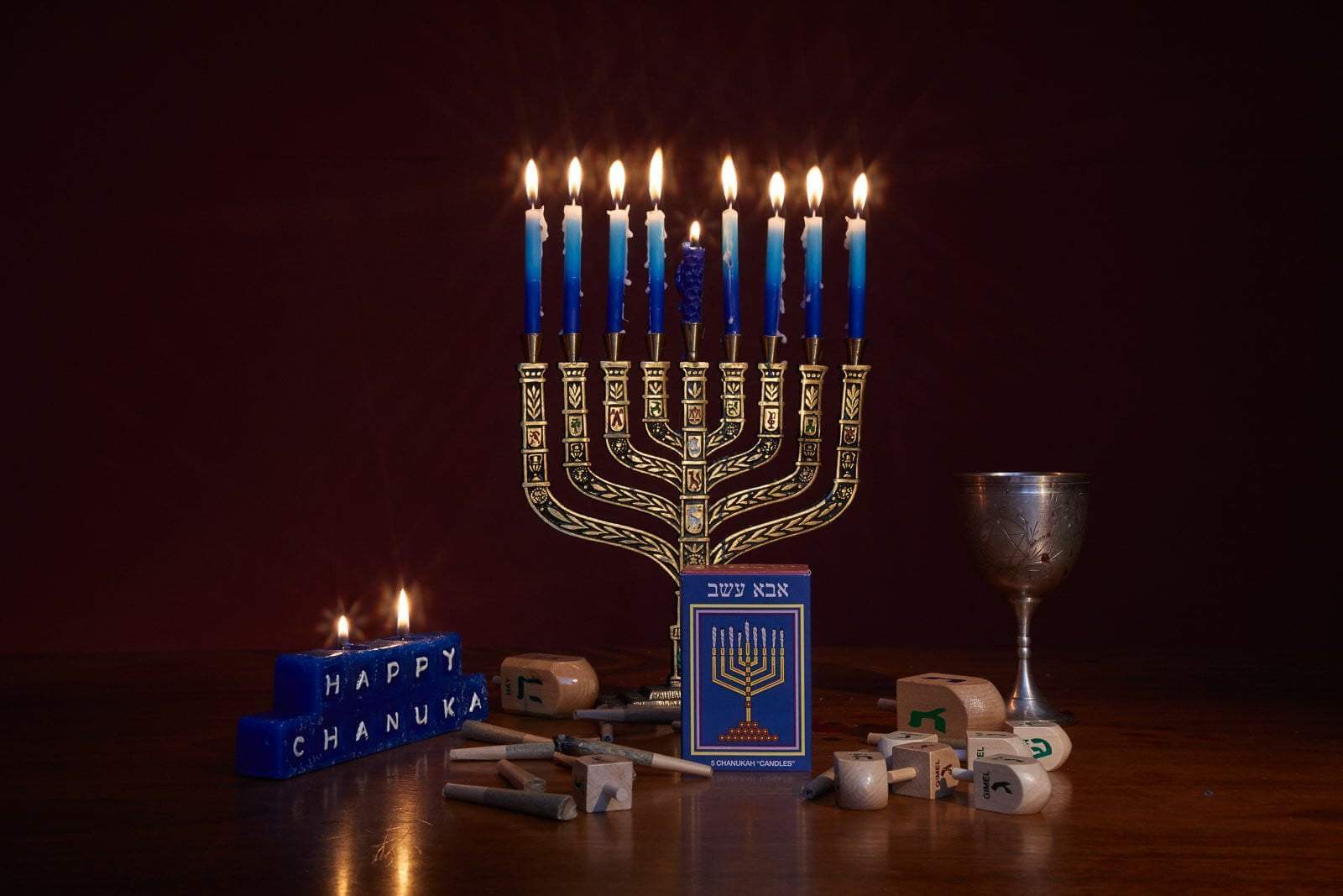 Chanukah Candles 5 Pack Dad Stash Dad Grass Best Price