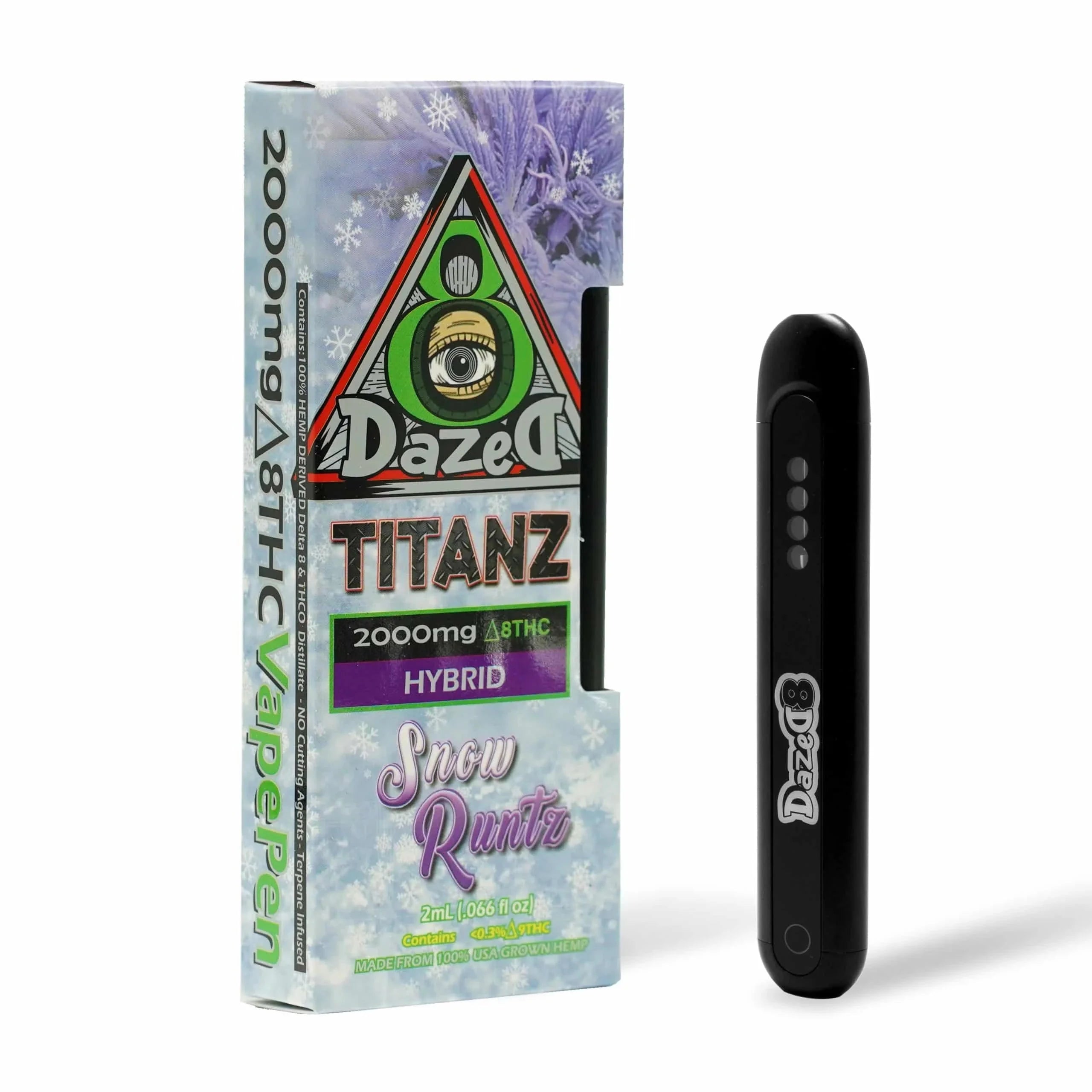 DazeD8 Snow Runtz Delta 8 Disposable (2g) Best Price