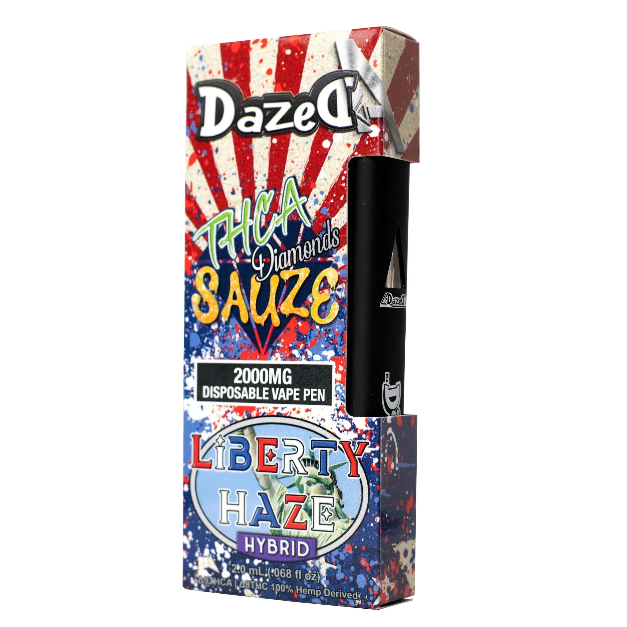 DazedA THCA Diamonds Sauze Disposable Vape Pens (2g) Best Price