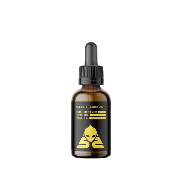 Delta 8 Area 52 Tincture Vanilla 1200MG Best Price