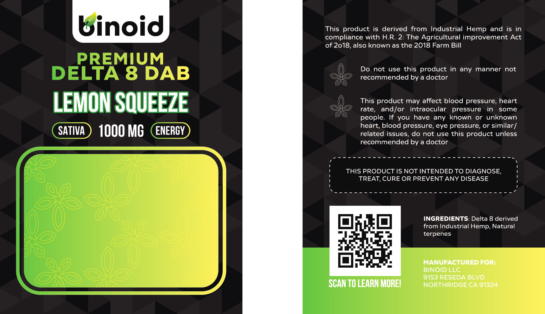 Binoid Delta 8 THC Wax Dabs Best Price