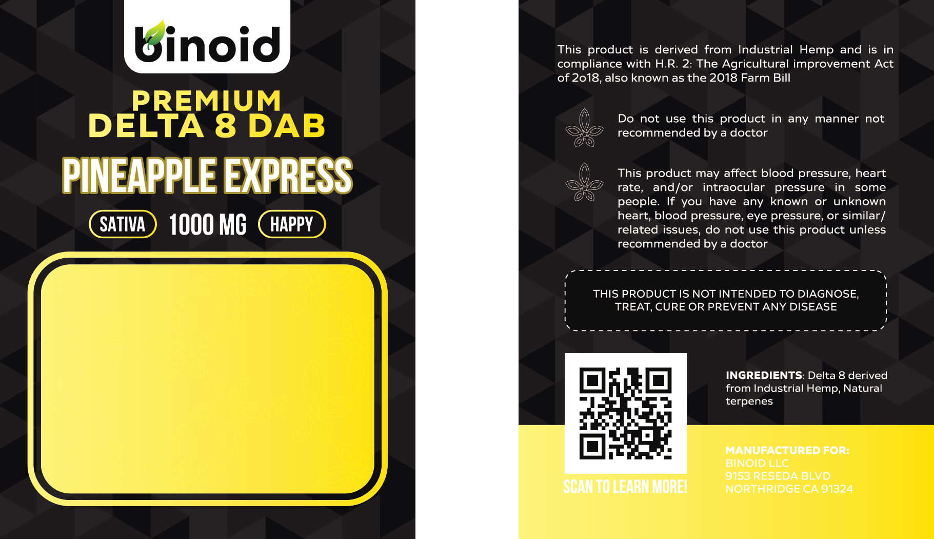 Binoid Delta 8 THC Wax Dabs Best Price