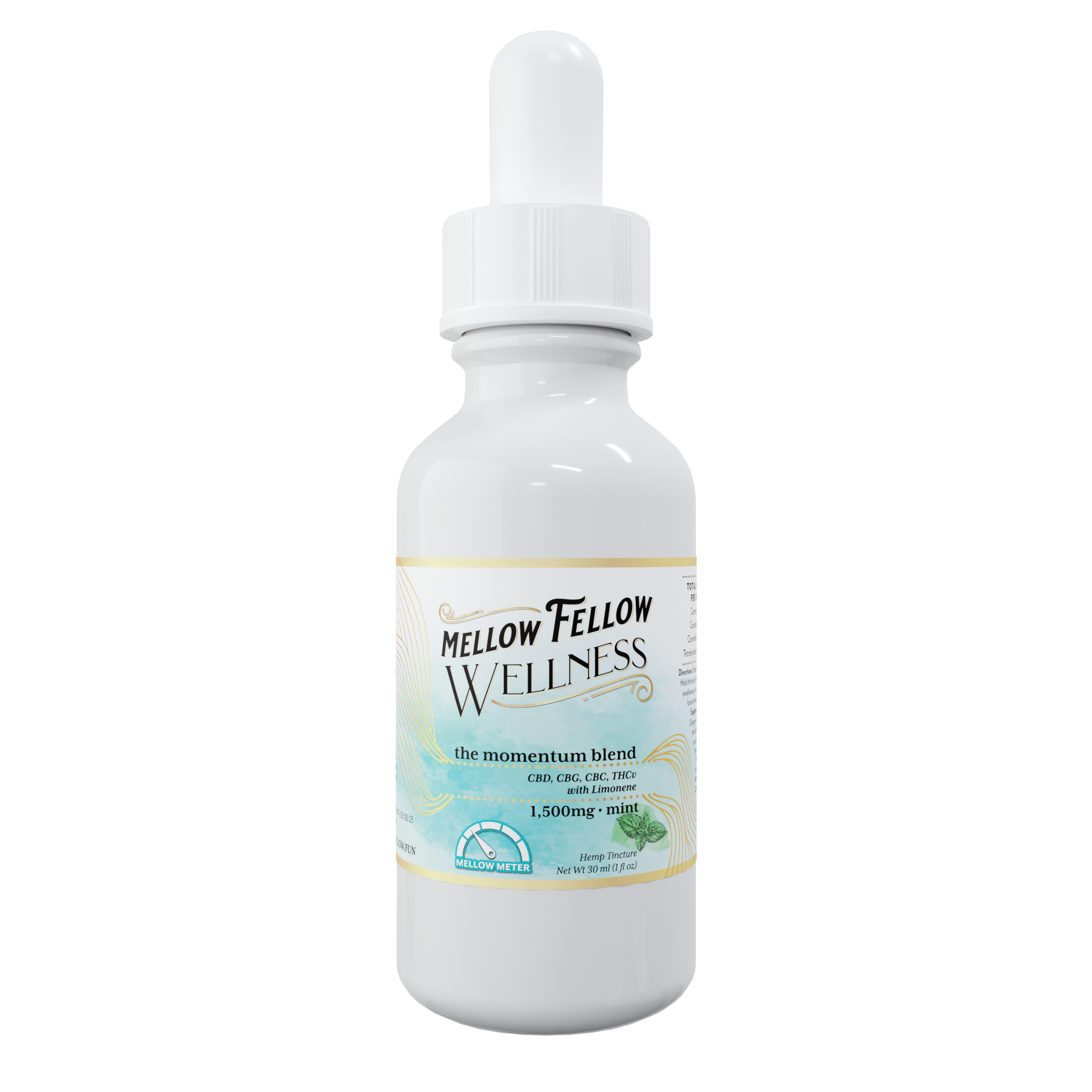 Mellow Fellow Momentum Blend CBD Tincture - 1500mg - Mint Best Price