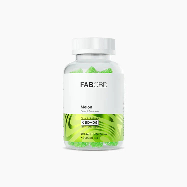 FAB CBD Gummies | DELTA-9 GUMMIES Melon Flavor Best Price