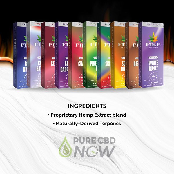 Fire Cannabis Lava Blend Disposable Vape Pen 2g Best Price