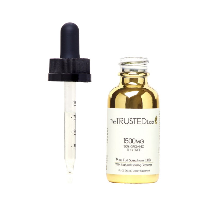 The Trusted Lab Full Spectrum CBD Oil THC Free (30ml) Best Price