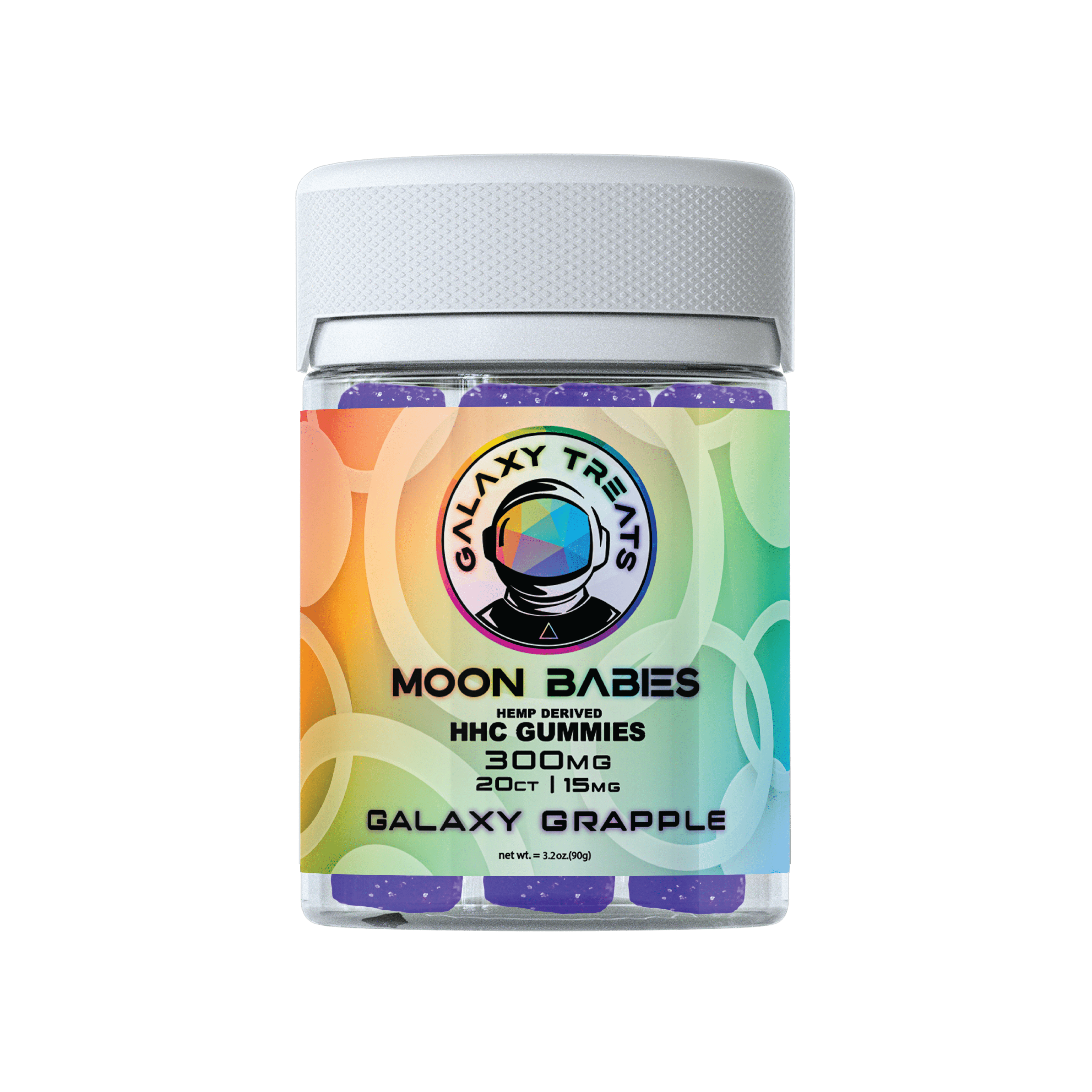 Galaxy Treats Galaxy Grapple HHC Gummies (20ct) Best Price