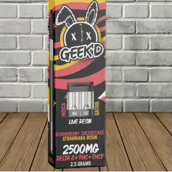 GEEK’D Extracts Delta 8 | PHC | THCP Disposable 2.5g Best Price