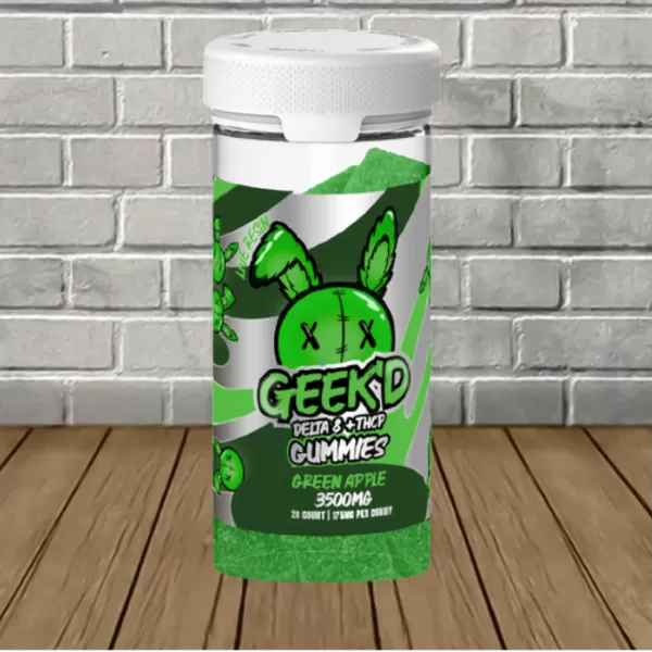GEEK’D Extracts Delta 8 + THCP Gummies 3500mg Best Price
