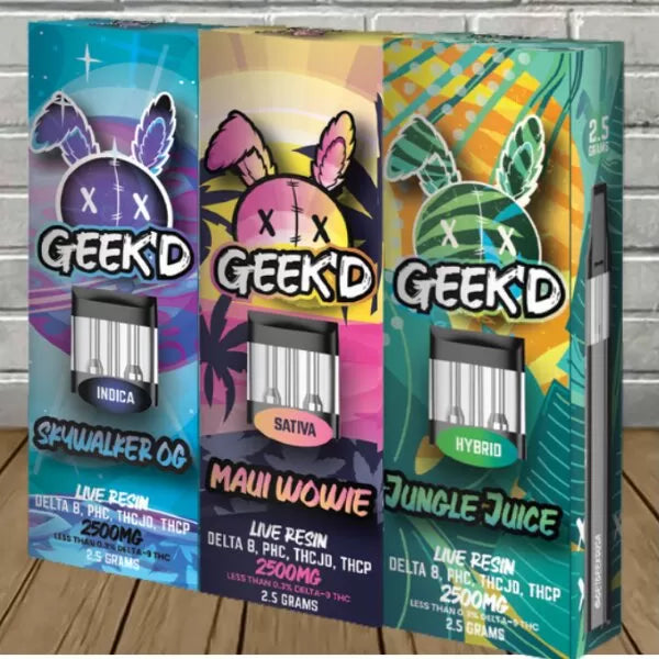 GEEK’D Extracts Knockout Blend Disposable 2.5g Best Price