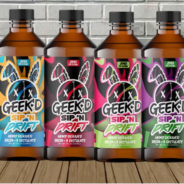 GEEK’D Extracts Sip ‘N Drift Delta 9 Syrup 800mg Best Price