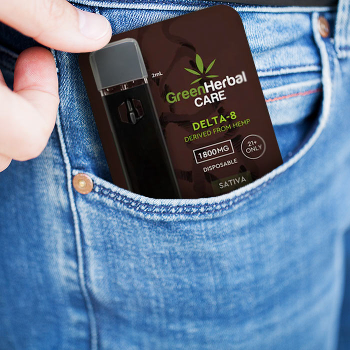 Green Herbal Care GHC Delta-8 THC Disposable Vape Best Price