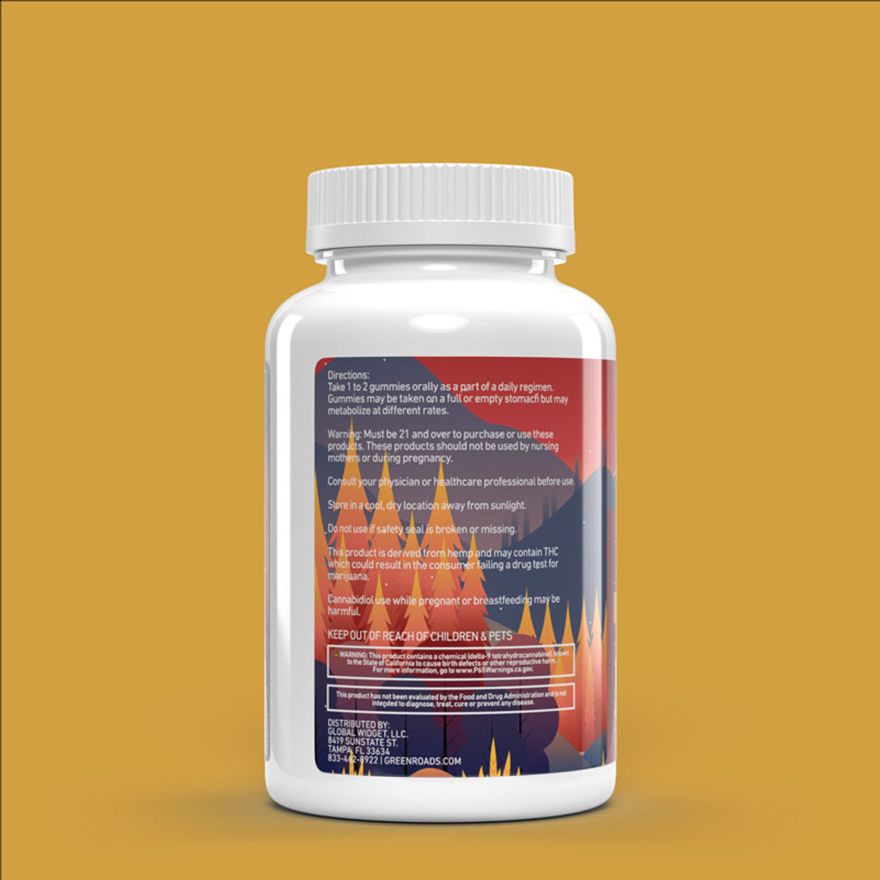 Green Roads APPLE PIE CBD GUMMIES - (30CT) 450MG Best Price