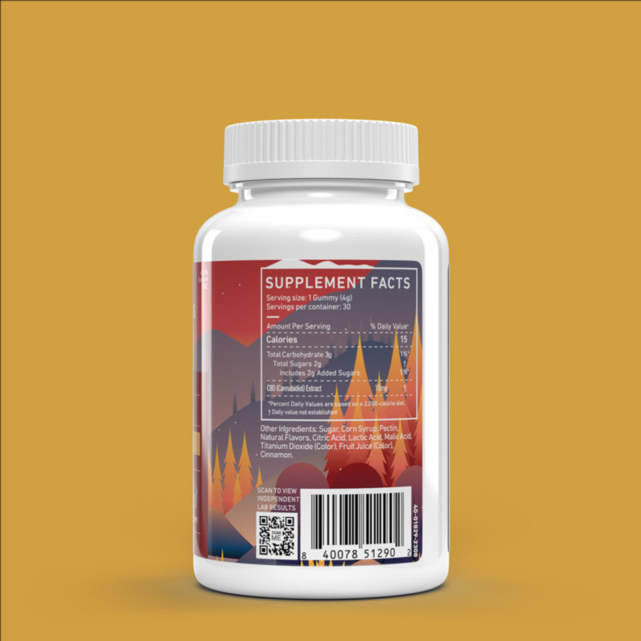 Green Roads APPLE PIE CBD GUMMIES - (30CT) 450MG Best Price