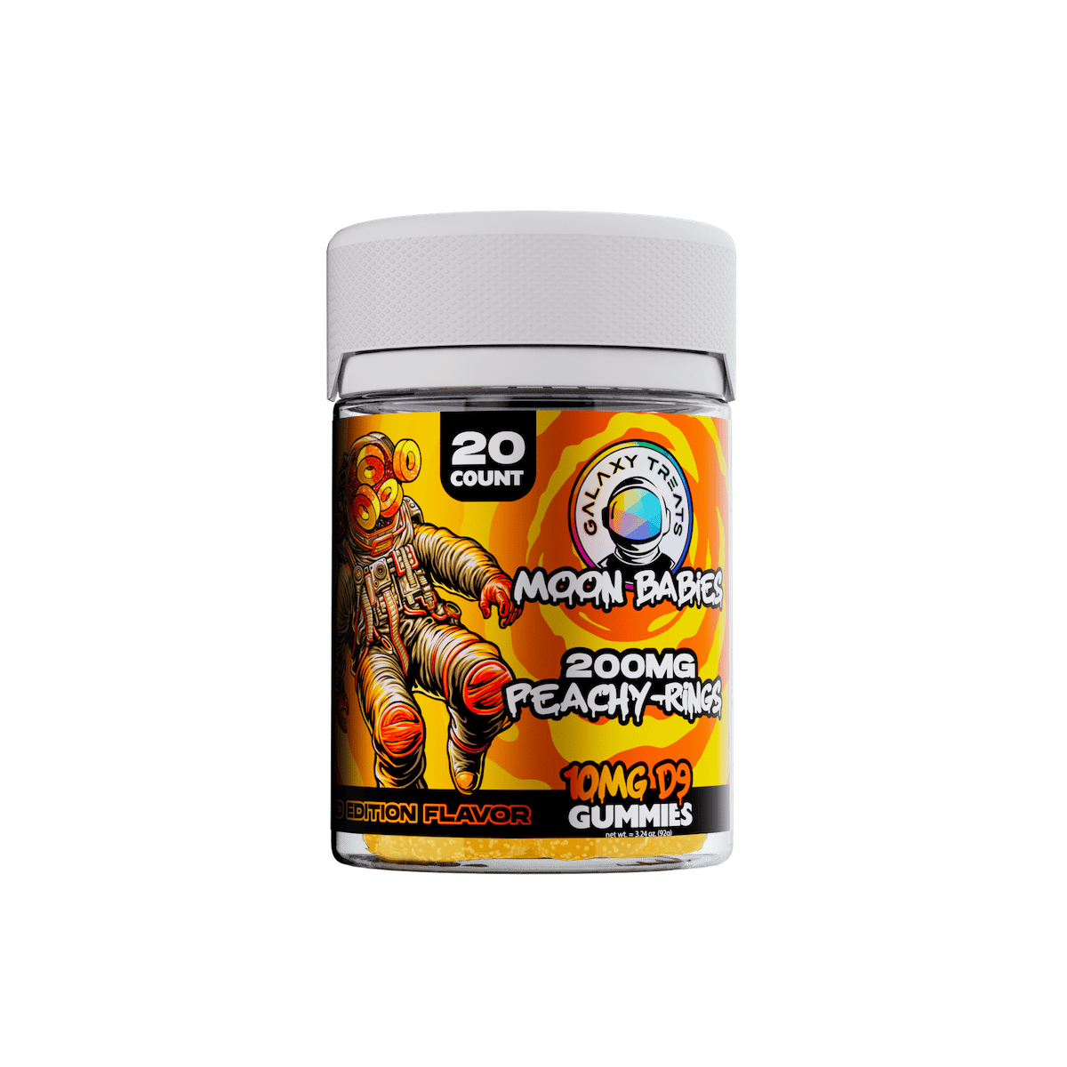 Peachy Rings D9 Gummies (20ct) Best Price