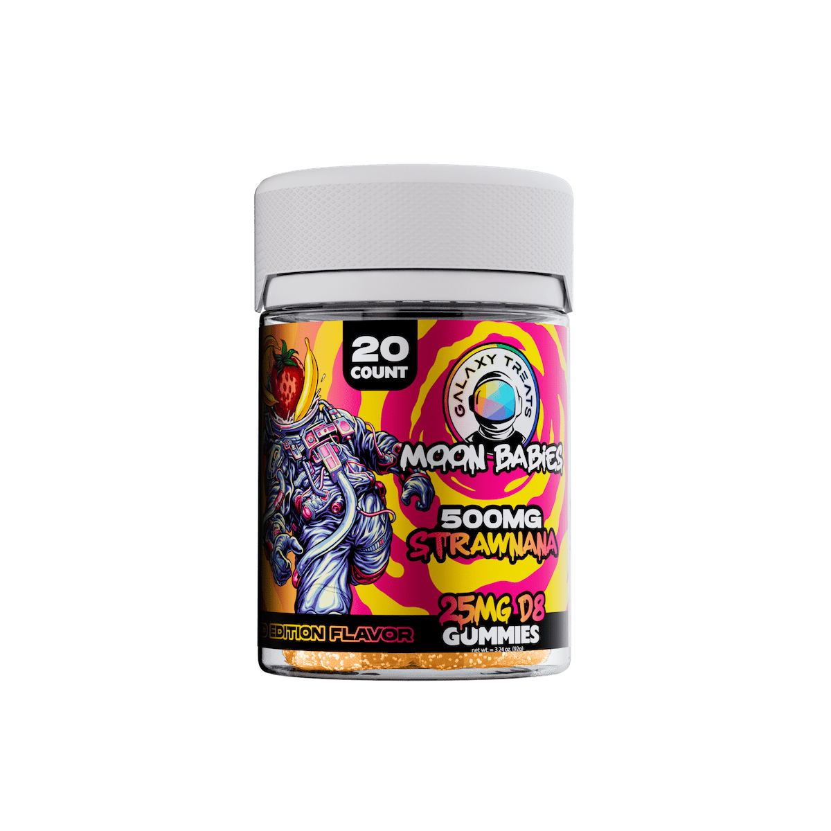 Strawnana D8 Gummies (20ct) Best Price