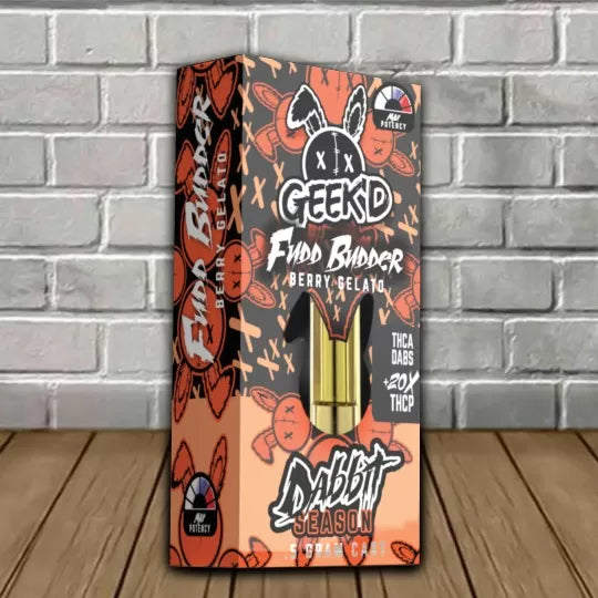 Geek’d Extracts Dabbit Season THCa 20x Cartridge 0.5g Best Price