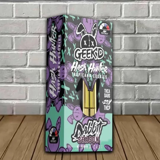 Geek’d Extracts Dabbit Season THCa 20x Cartridge 0.5g Best Price