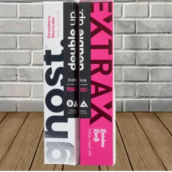 Ghost X Extrax THCa + D9 Double Up Disposables 3.5g Best Price