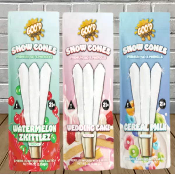 Goo’d Extracts THCa Diamonds 1g Pre-Rolls 3ct Best Price