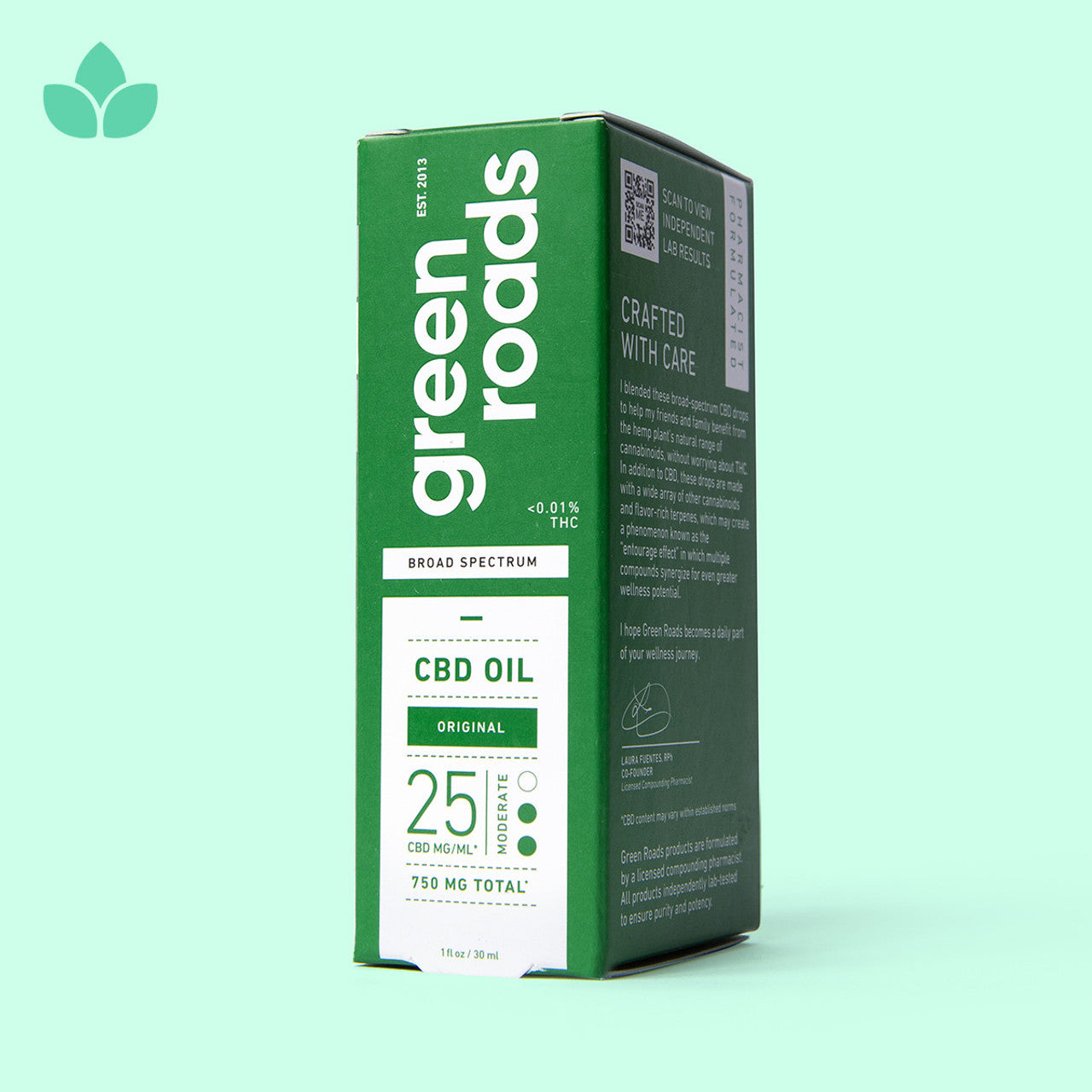 Green Roads Broad Spectrum CBD Oil - (30ml) 750mg Best Price