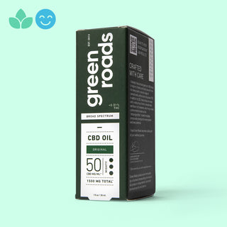 Green Roads Broad Spectrum CBD Oil - (30ml) 1500mg Best Price