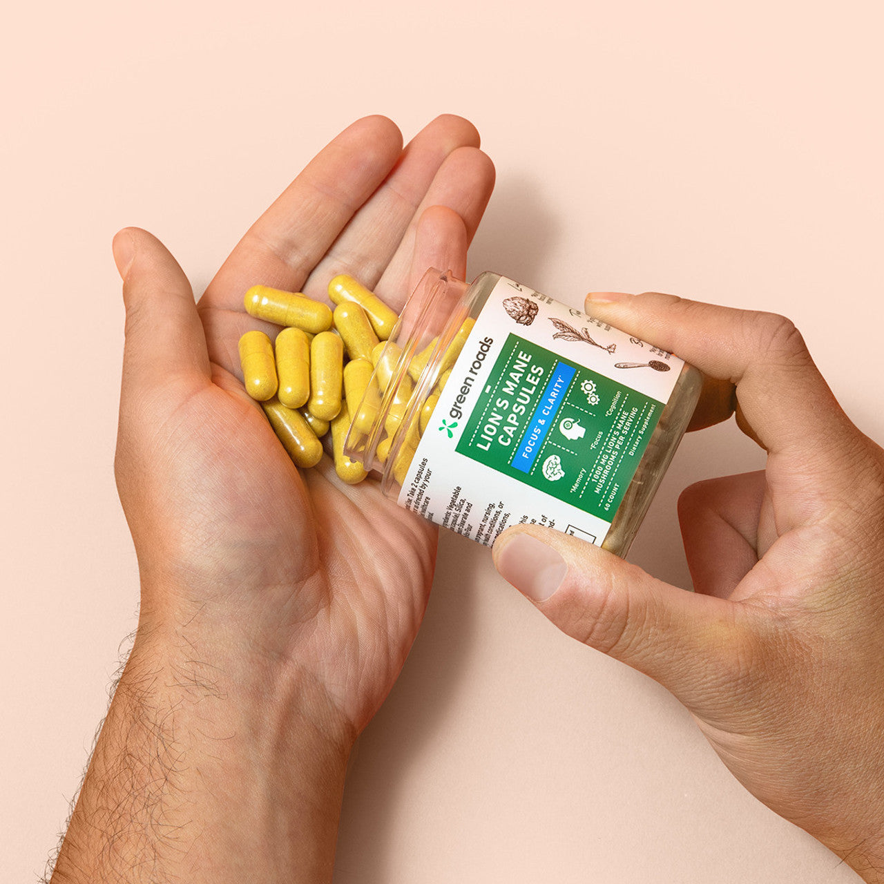 Green Roads Lion's Mane Focus & Clarity Mushroom Capsules Best Price