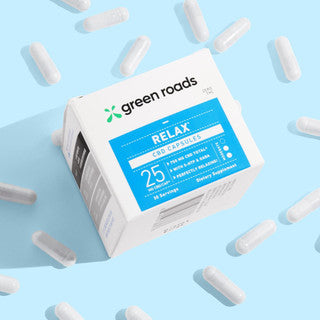 Green Roads Relax CBD Capsules - (30ct) 750mg Best Price