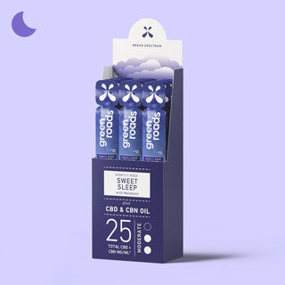 Green Roads Sweet Sleep Broad Spectrum CBD Nightly Dose - (2ml) 25mg (12pk) Best Price