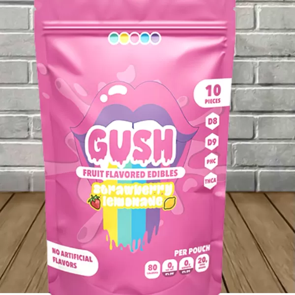 Gush Fruit Flavored THCa Gummies 2000mg Best Price