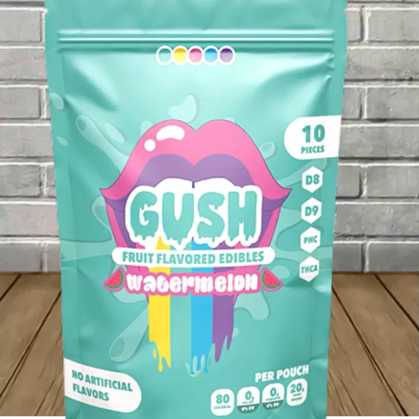 Gush Fruit Flavored THCa Gummies 2000mg Best Price