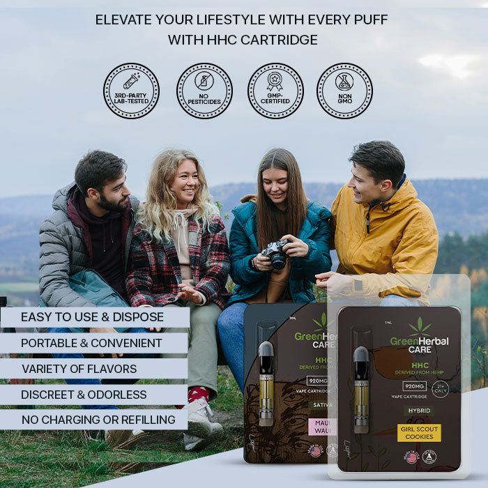 Green Herbal Care GHC HHC Vape Cartridge Best Price