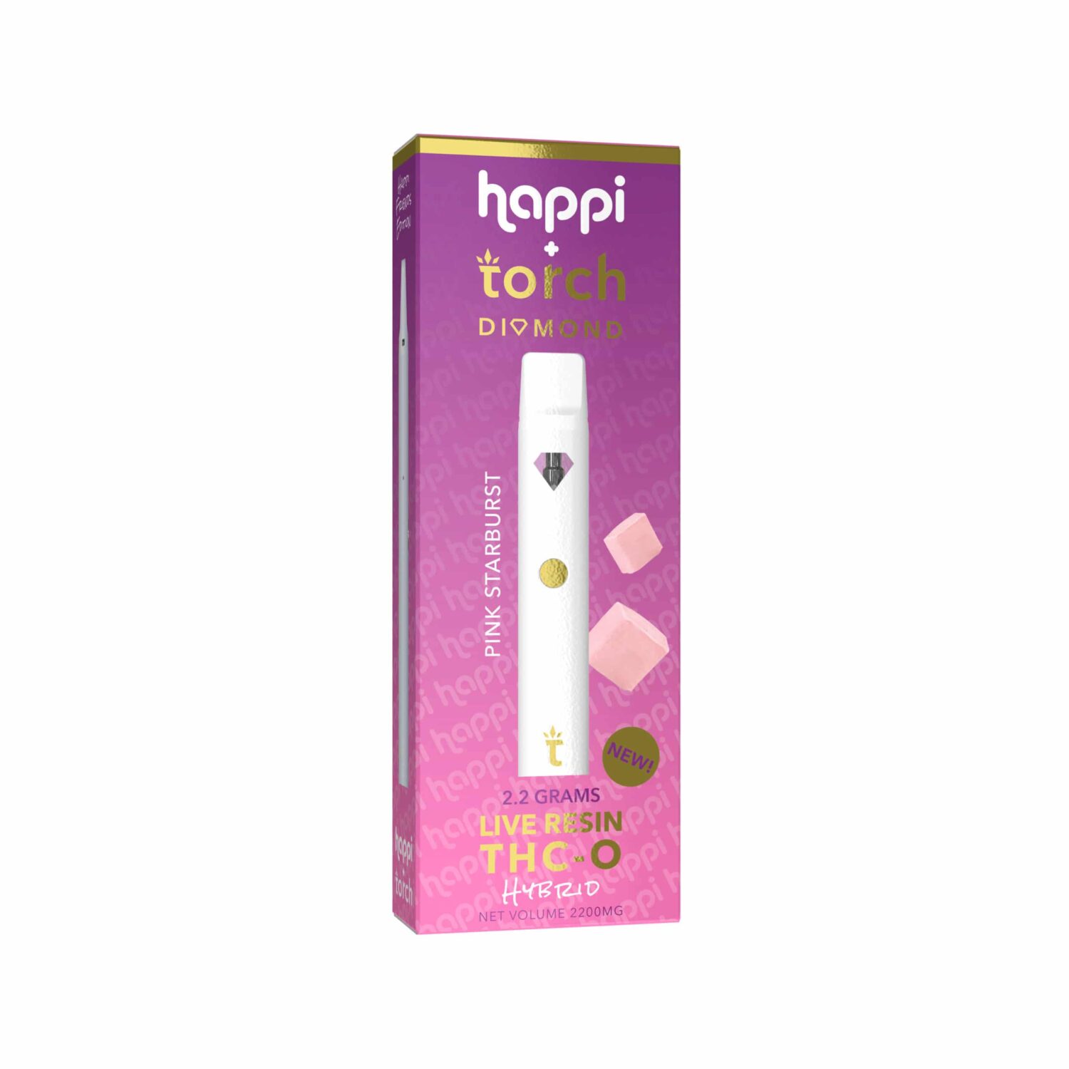 Torch x Happi Diamond THC-O + Delta 8 Disposables (2g) Best Price