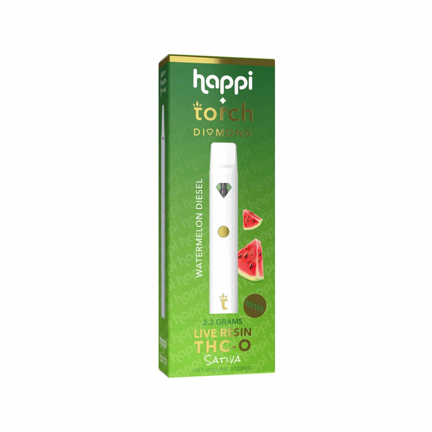 Torch x Happi Diamond THC-O + Delta 8 Disposables (2g) Best Price