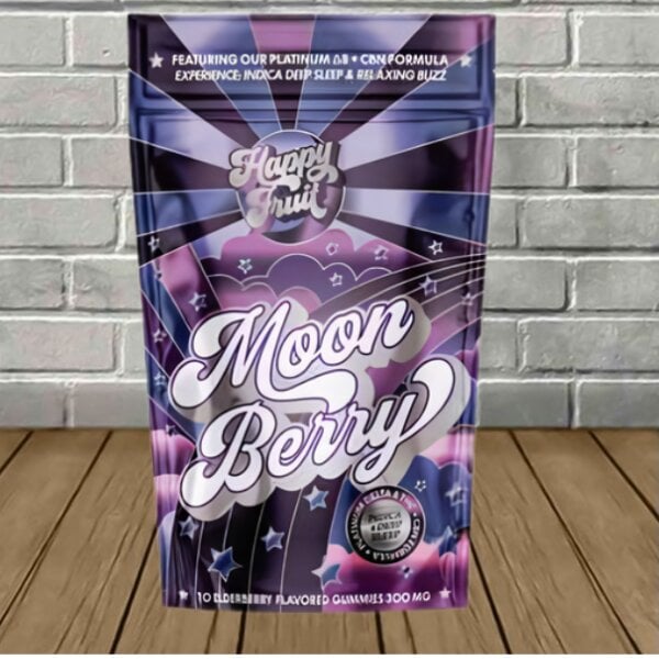 Happy Fruit Moon Berry Gummies Delta 8 THC | CBN Best Price