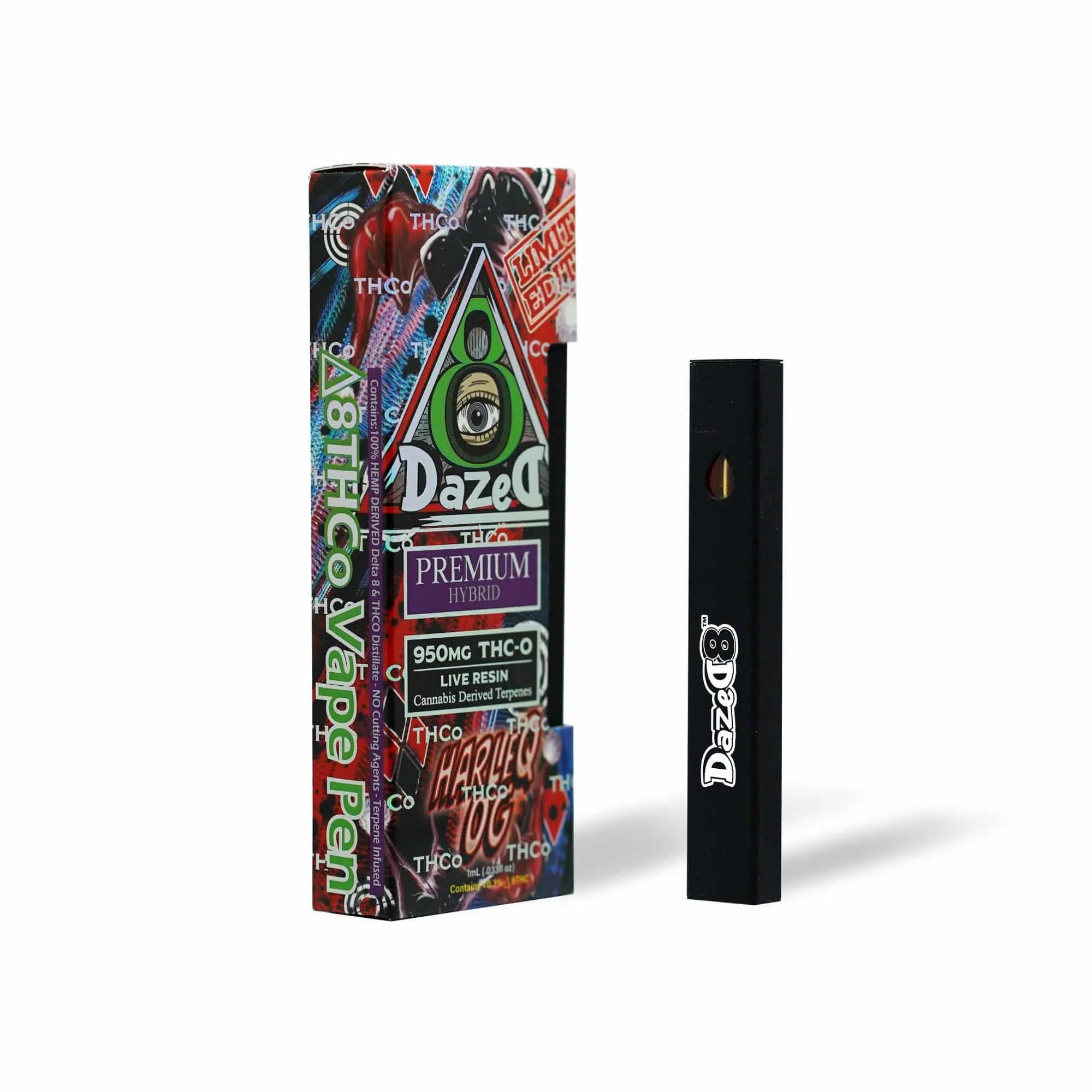 DazeD8 Harley Q OG THC-O CDT Disposable (1g) Best Price