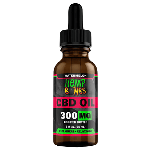 Hemp Bombs - CBD Tincture - Broad Spectrum Watermelon Oil - 300mg-5000mg Best Price