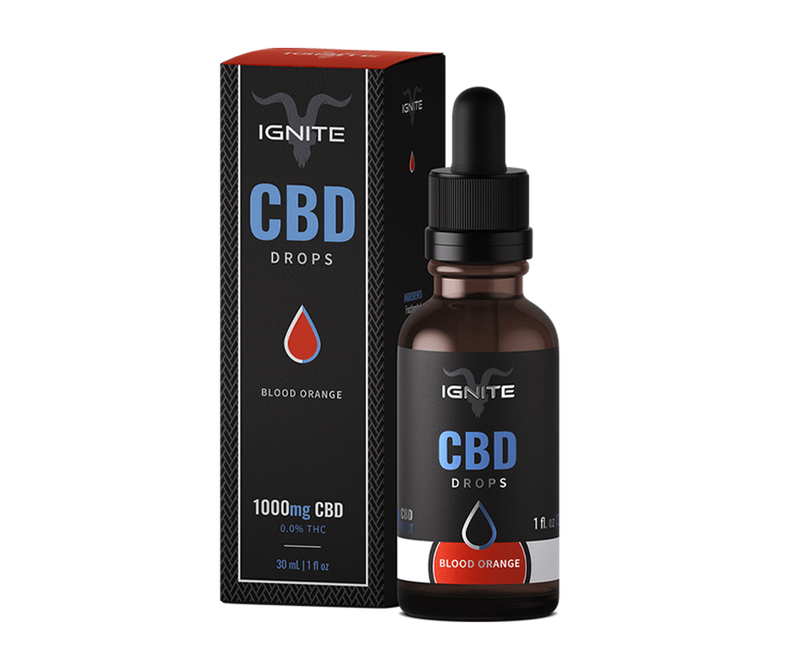 IGNITE CBD Oil Drops Blood Orange 30ml Best Price