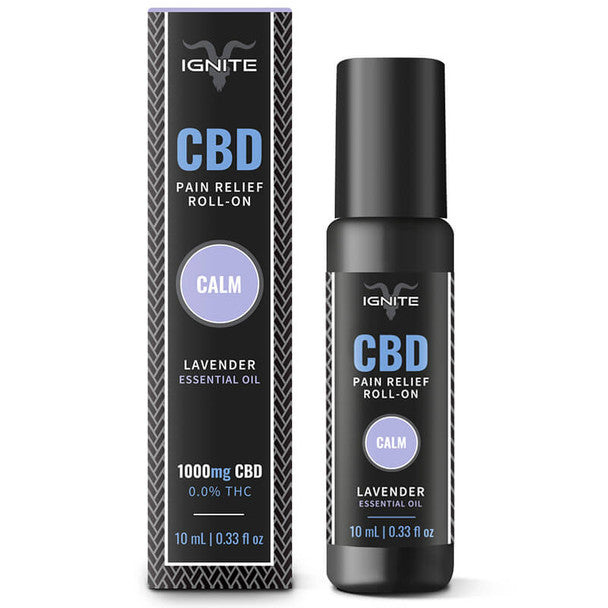 IGNITE CBD - CBD Topical Roll-On Oil Lavender 1000MG Best Price