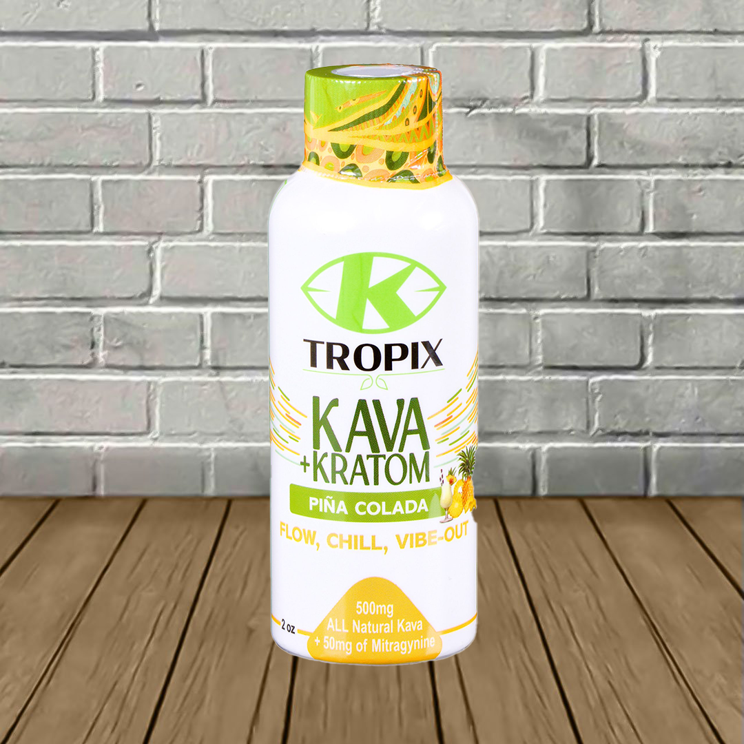 K-Tropix Kava + Kratom Extract Shot 2oz Best Price