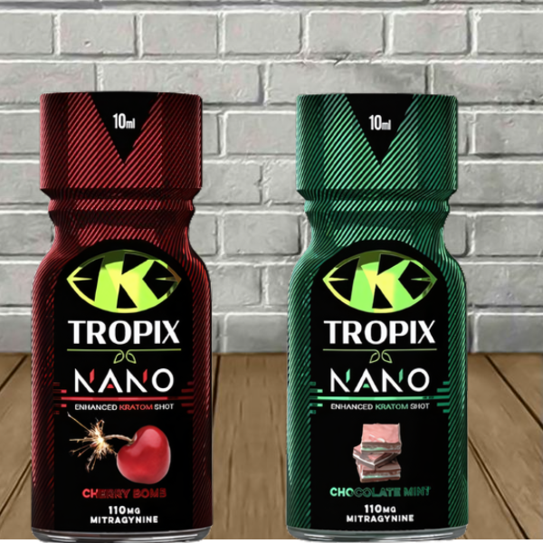 K-Tropix Nano-Enhanced Liquid Kratom Extract Shot 10ml Best Price