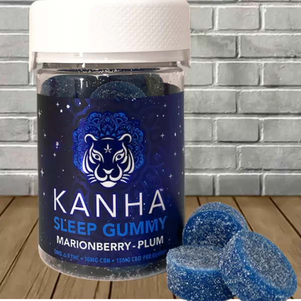 Kanha Delta 9 + CBN + CBD Sleep Gummy 600mg Best Price