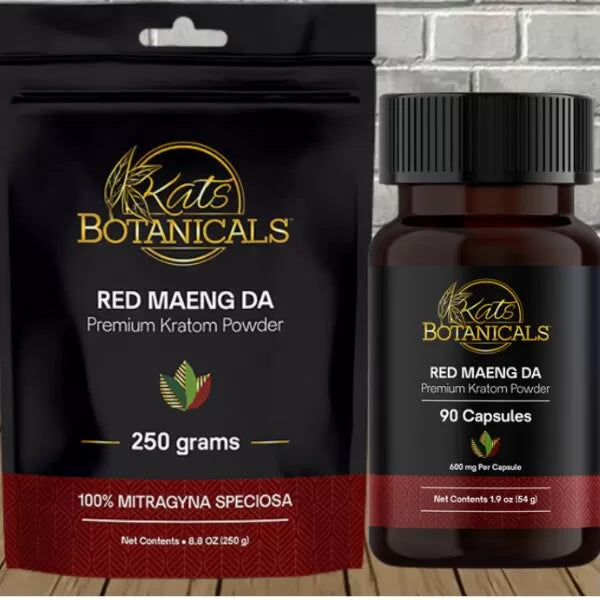 Kats Botanicals Red Maeng Da Kratom Best Price
