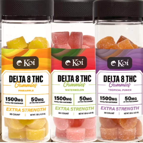 Koi High Potency Delta 8 THC Gummies 1500mg Best Price