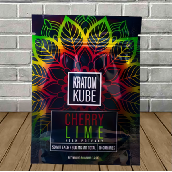 Kratom Kube High-Potency Kratom Extract Gummies 10ct Best Price