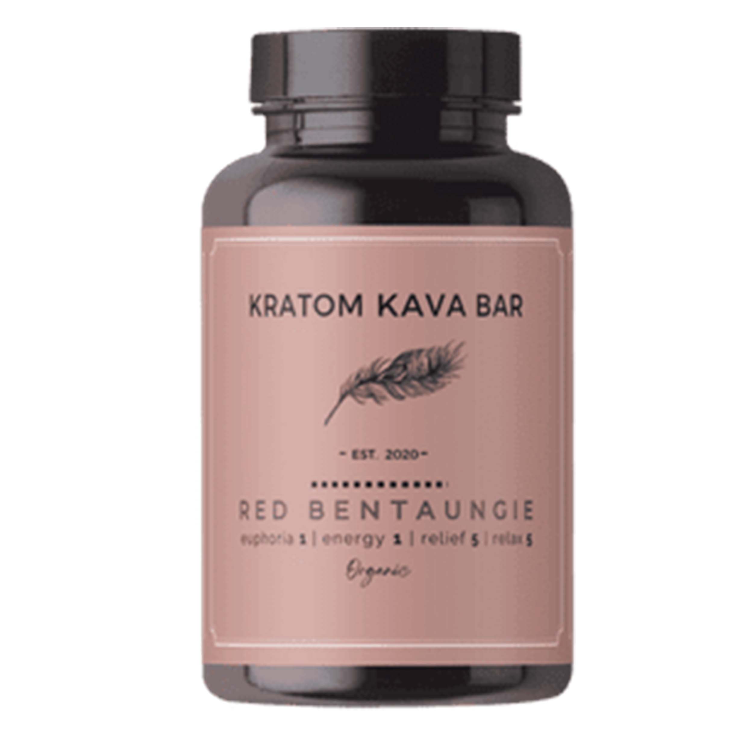 Kratom Kava Bar Red Bentuangie Capsules Best Price
