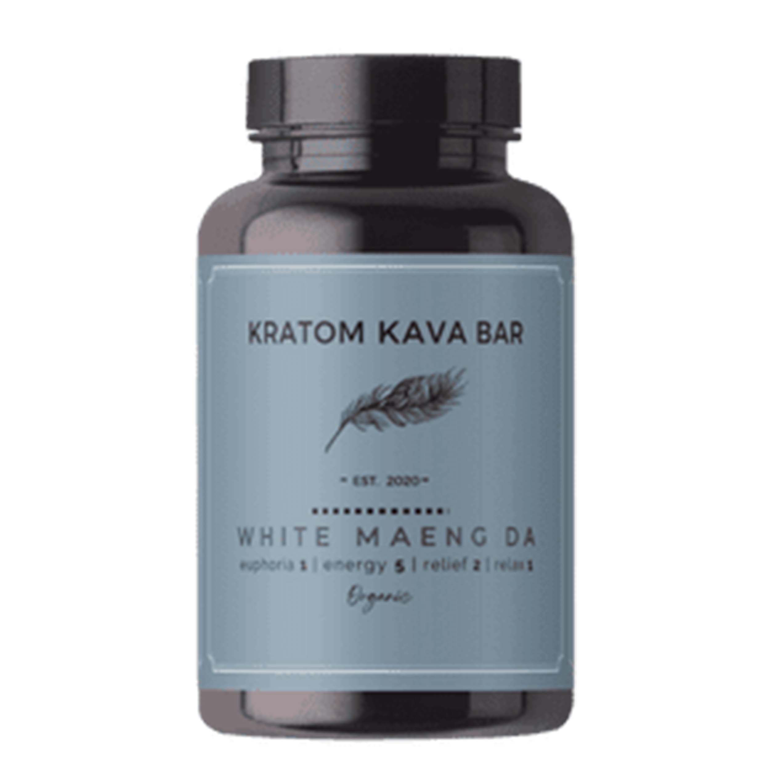 Kratom Kava Bar White Maeng Da Capsules Best Price
